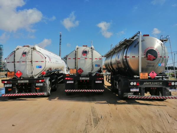 transporte de combustibles